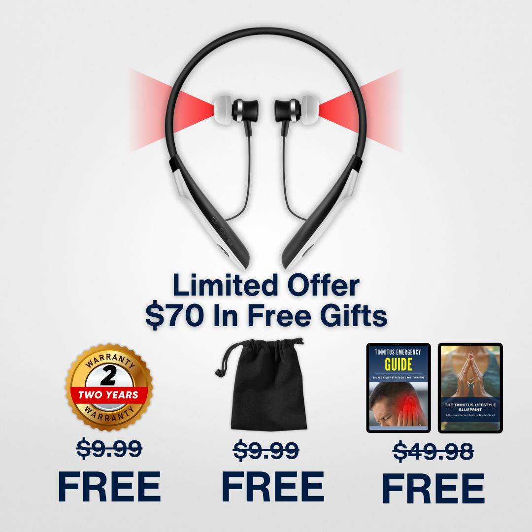 Audix Pro™ Red Light Therapy For Tinnitus Relief