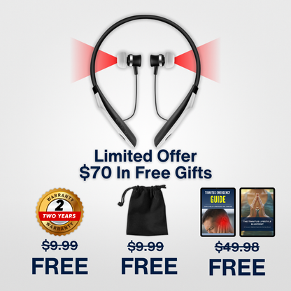 Audix Pro™ Red Light Therapy For Tinnitus Relief