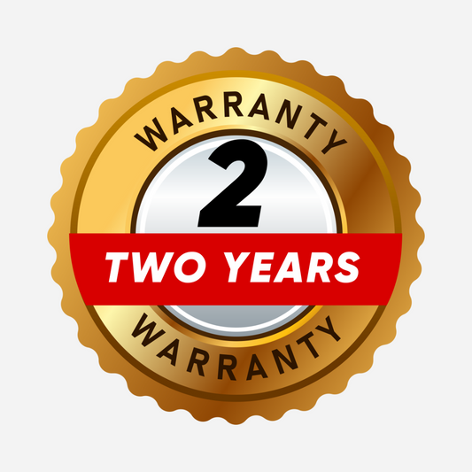2-Year Warranty